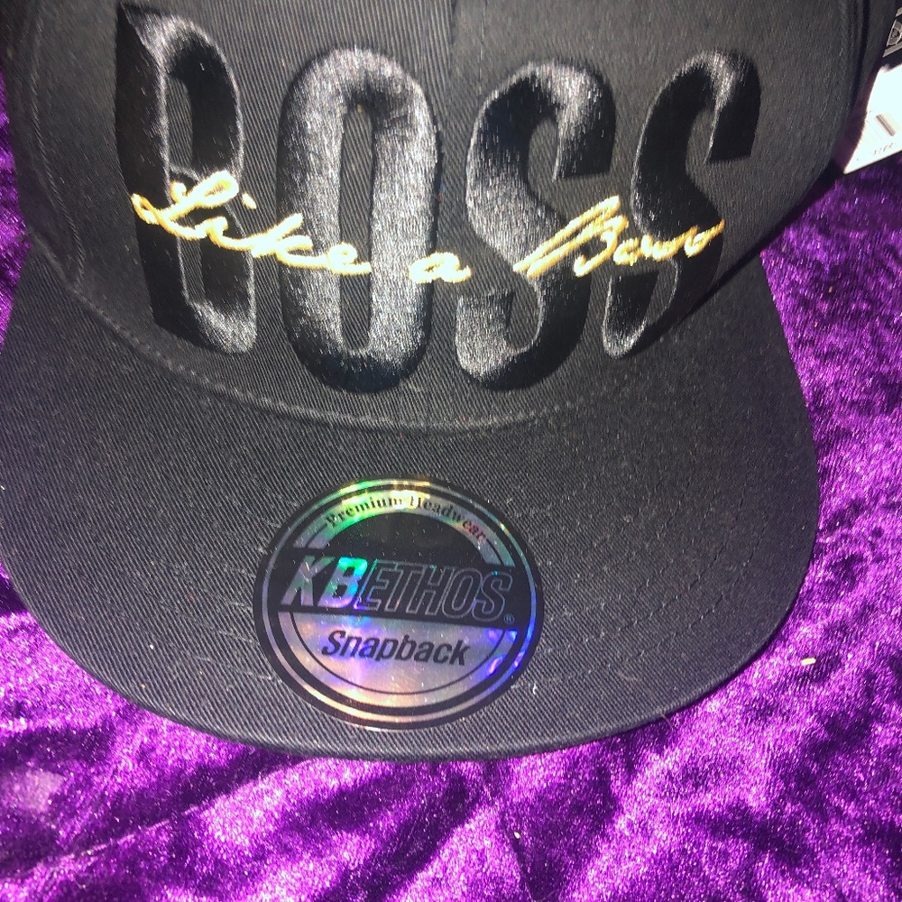 Snap back like a Boss new w/tags
